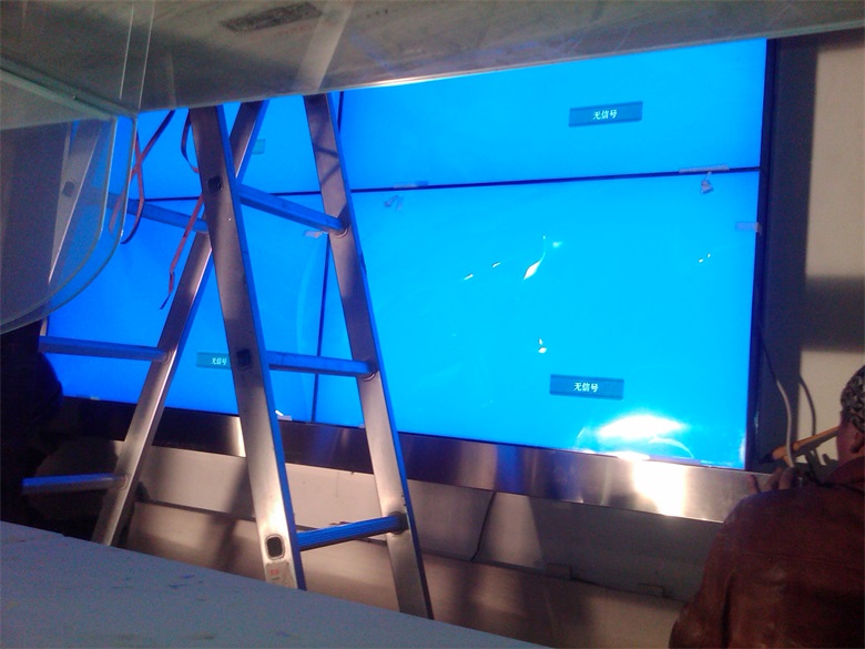 2009年初哈爾濱宣化街殯葬管理所液晶拼接大屏幕